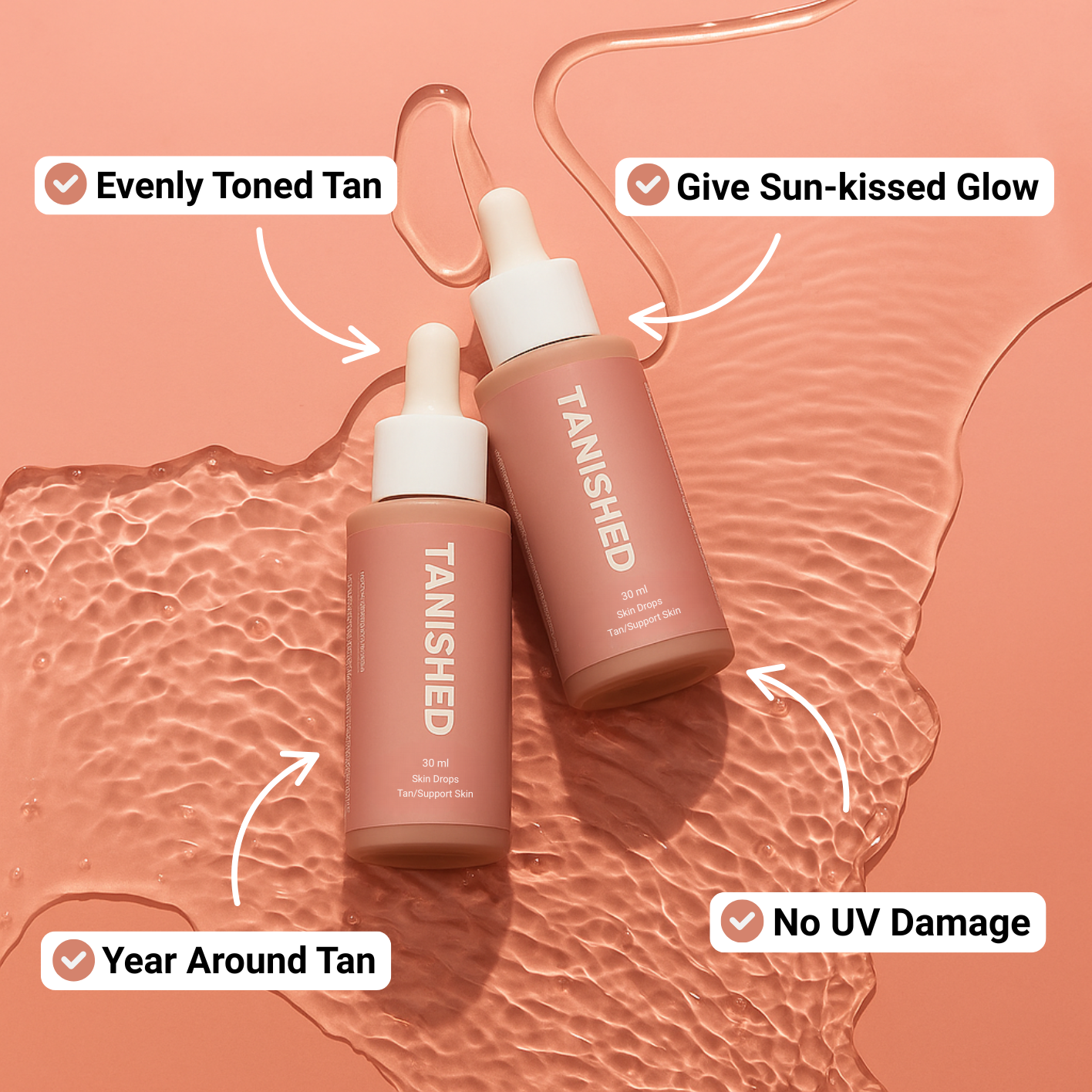 Tanished™ Sunless Tanning Drops